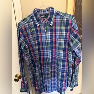 Ralph Lauren Men's Multicolor Plaid Shirt